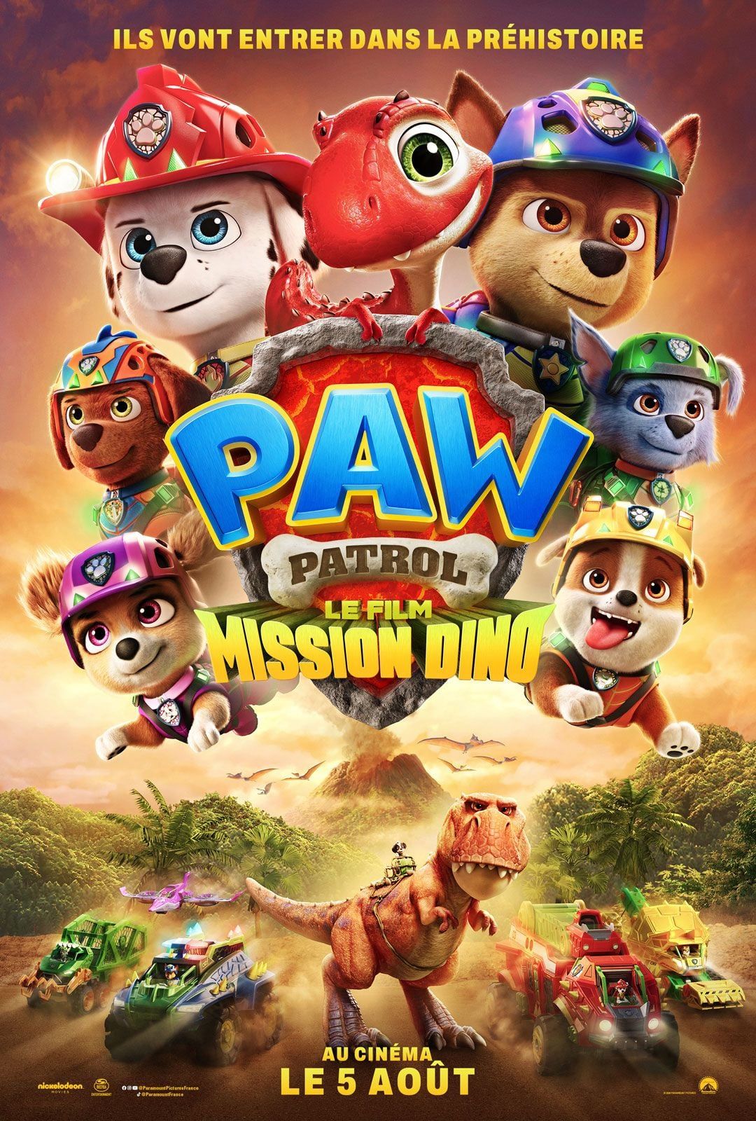 Avant-première : "LA PAT'PATROUILLE : LE FILM MISSION DINO"