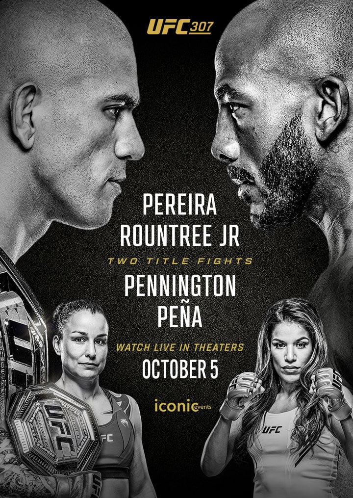 UFC 307: Pereira vs. Rountree Jr.