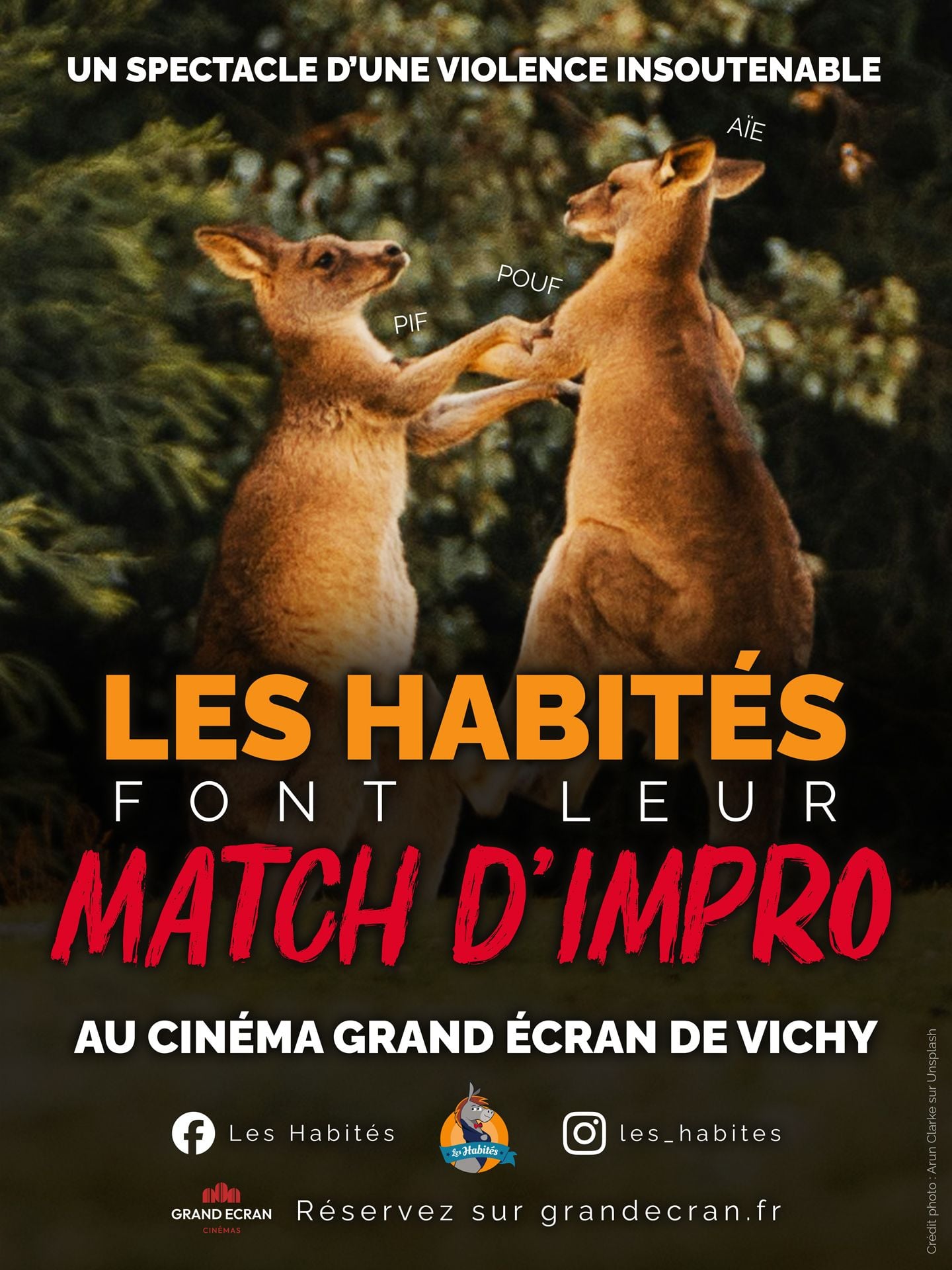 Affiche de Les Habités font leur match d'impro