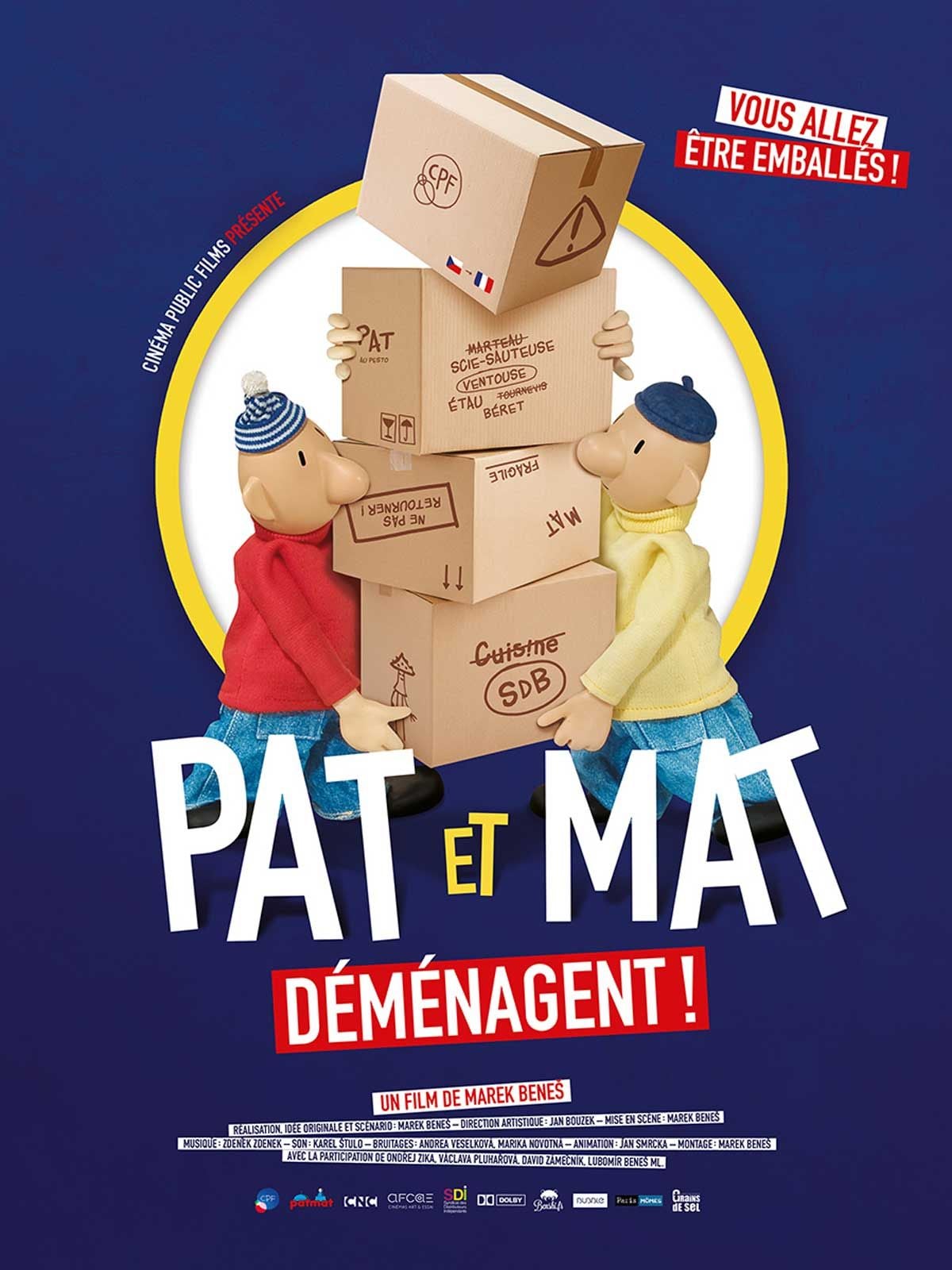 Affiche de Pat et Mat déménagent !