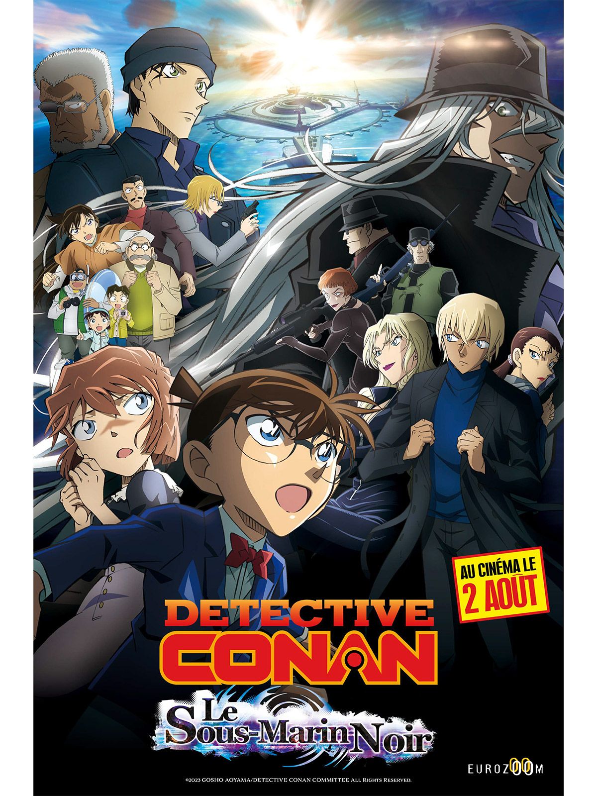 Infos & horaires pour Détective Conan: le sous-marin noir - CGR Cinémas