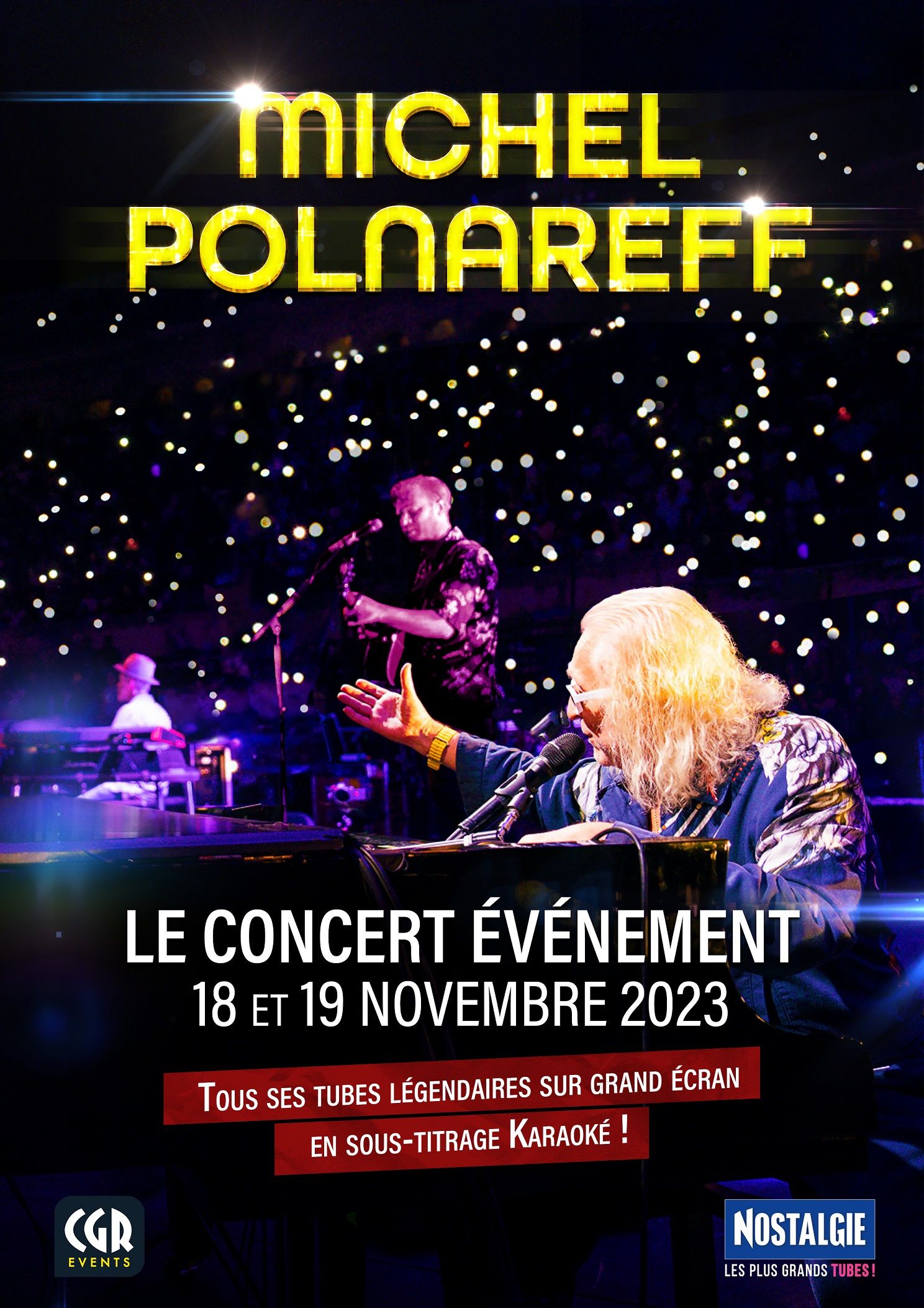 Infos & horaires pour Michel Polnareff le concert iconique au cinéma