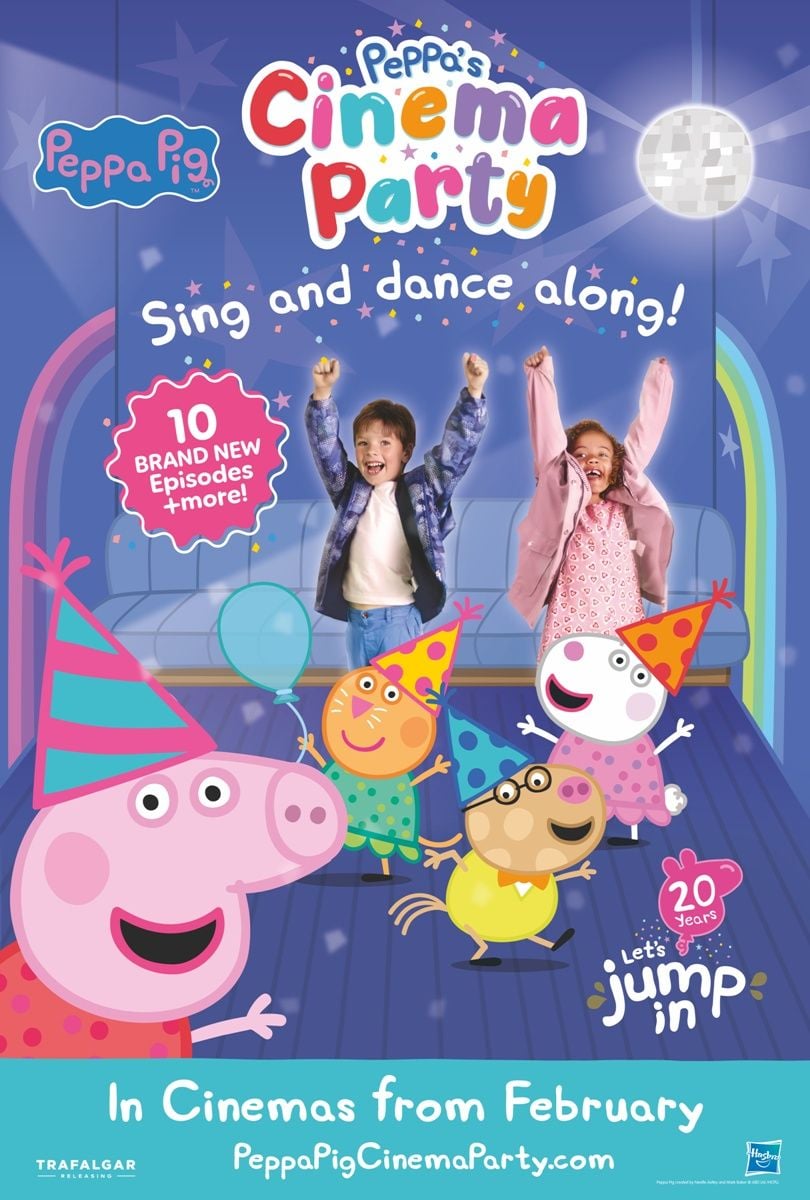 Peppa's Cinema Party Showtimes & Tickets - Showcase Cinemas - US