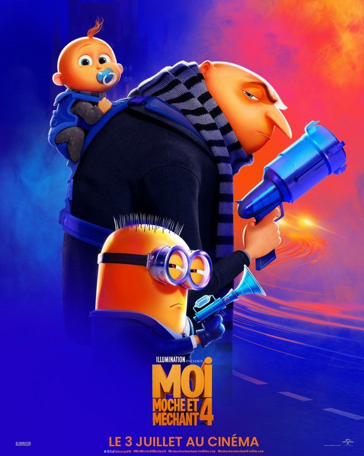 Infos & horaires pour Moi, Moche et Méchant 4 CGR Cinémas