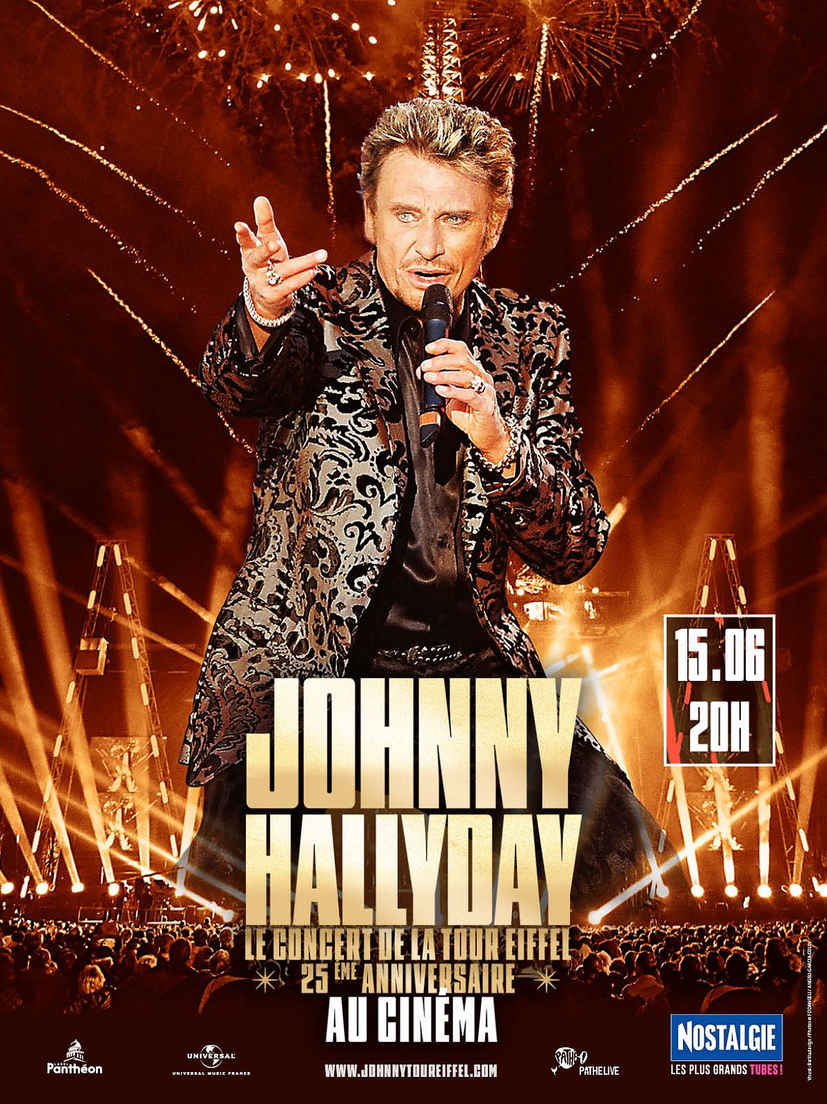 Johnny Hallyday - Le Concert de la Tour Eiffel