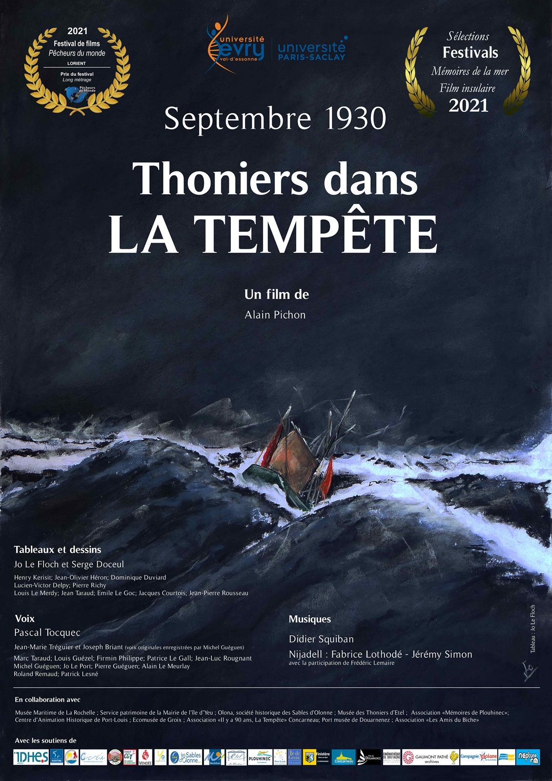 Septembre 1930 – Thoniers dans la tempête