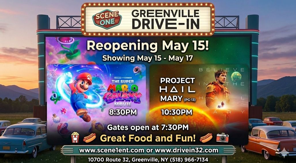 Scene One Greenville Drive-In, Greenville, NY