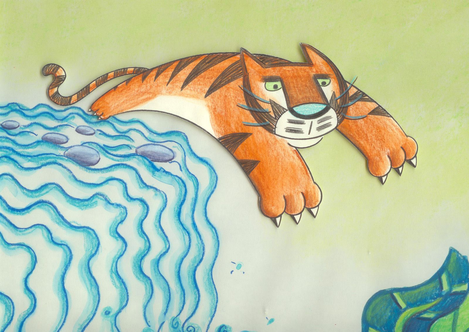 Le Tigre qui s´invita pour le thé