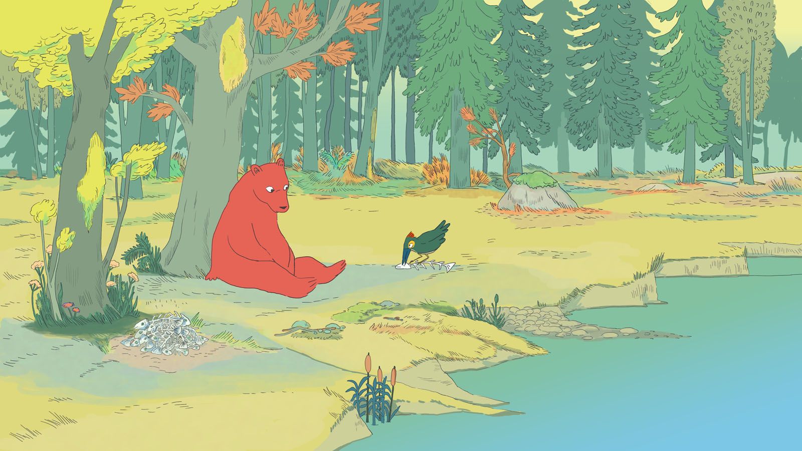 L'ourse et l'oiseau à partir de 3 ans