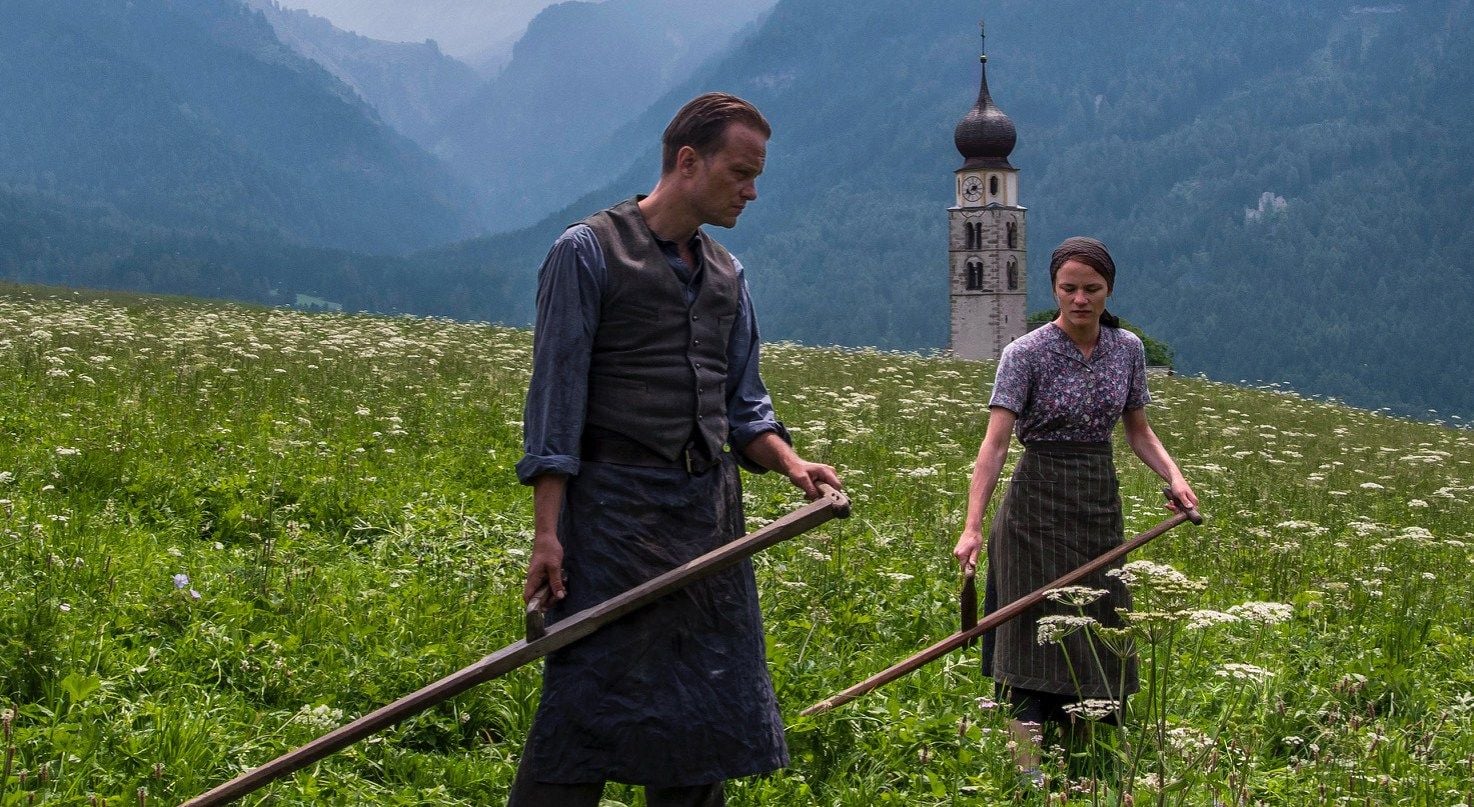 August Diehl et Valérie Pachner dans "Une vie cachée" de Terrence Malick
