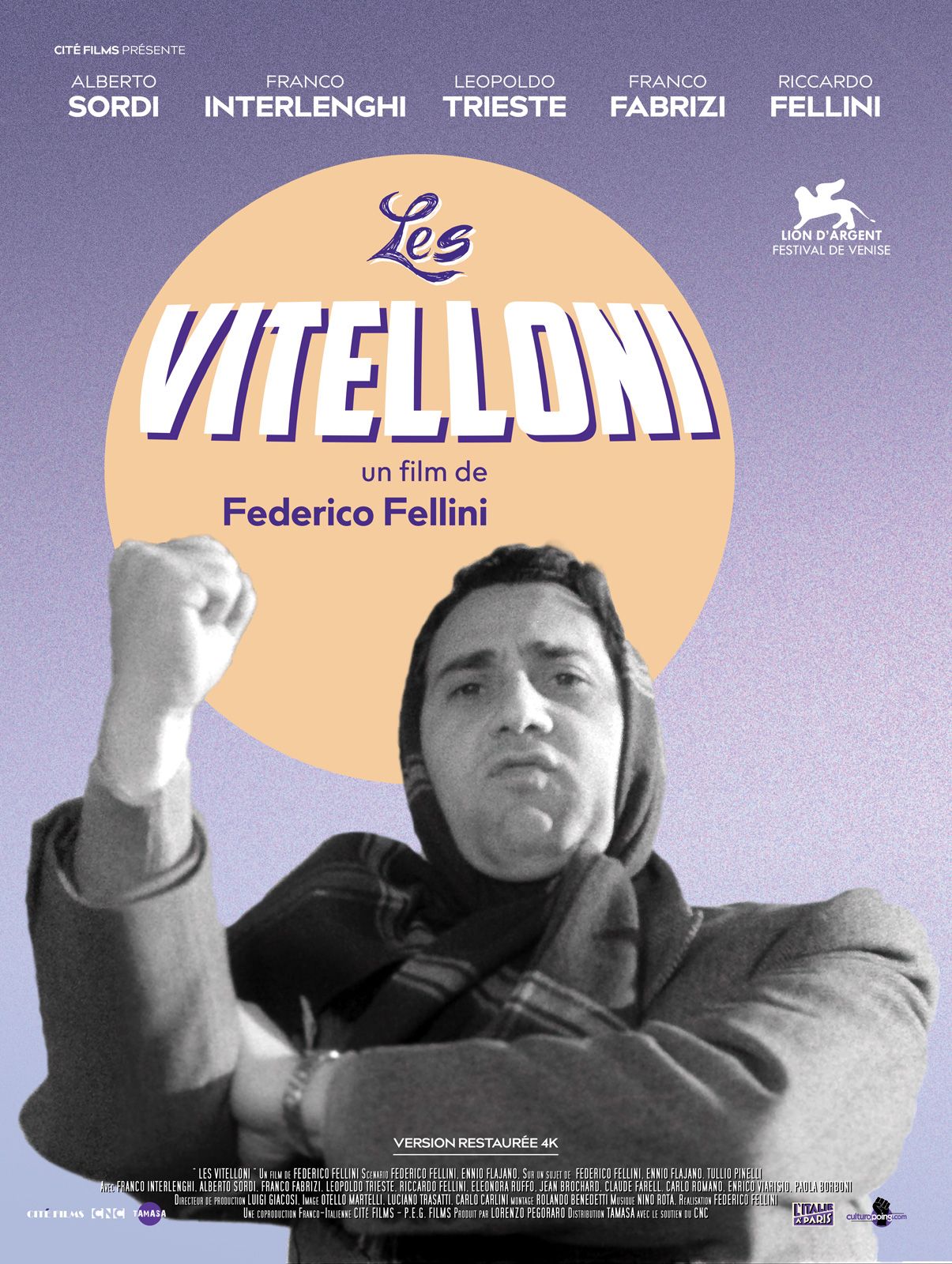 Affiche I Vitelloni Fellini