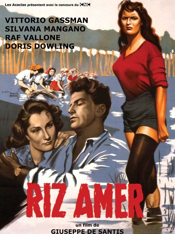 Affiche du film Riz amer (Riso amaro)