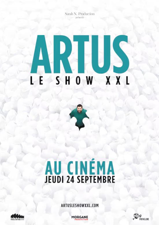 Artus jeudi 24 septembre à 20h30 tarif unique 20€