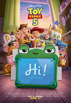 Little Date Night – Toy Story 5: Mon. 7/6/26 @ Edinburgh 6pm | Tue. 7/6/26 Chester & Kemps River 6pm