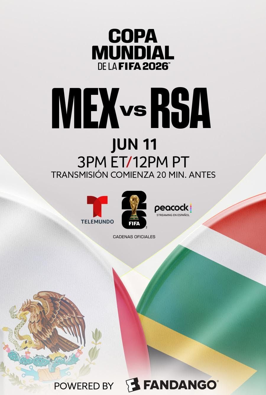 FIFA World Cup Mex VS RSA