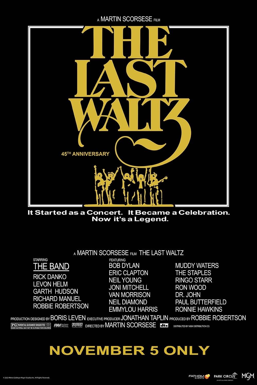 The Last Waltz 45th Anniversary