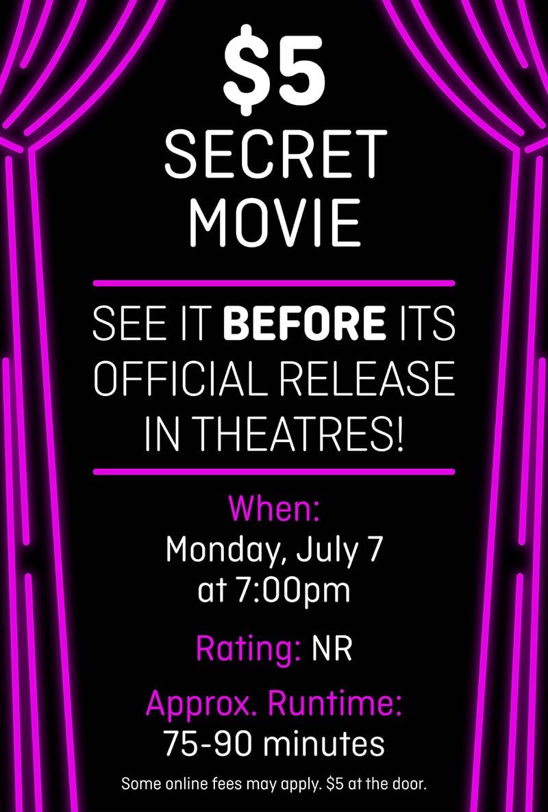 $5 Secret Movie