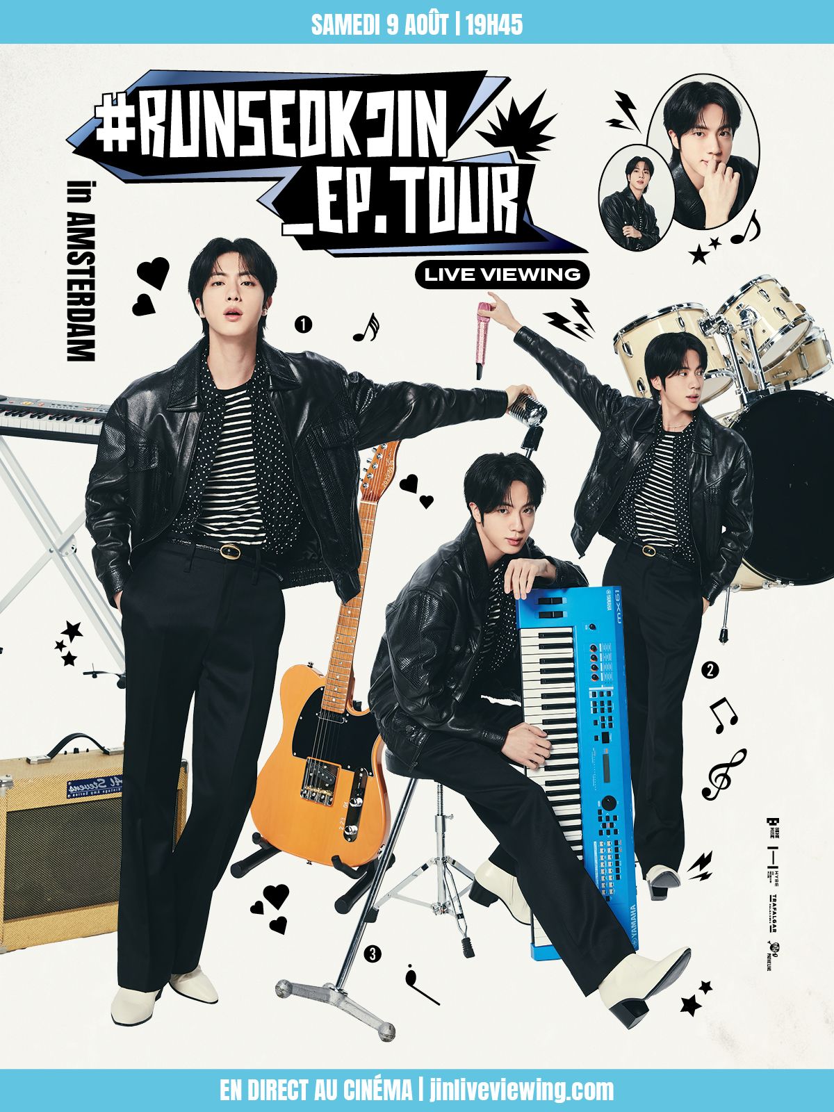 #RUNSEOKJIN_EP.TOUR in Amsterdam : live viewing