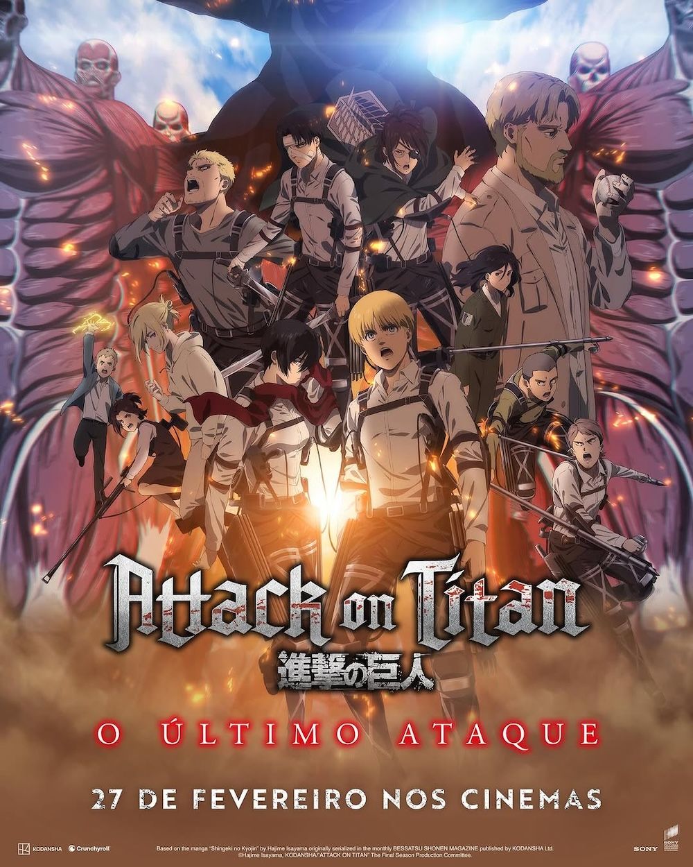 Attack on Titan: O Último Ataque