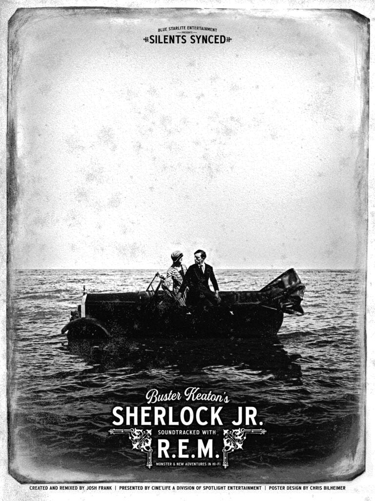 Buster Keaton's SHERLOCK JR. with R.E.M.'s 'Monster' and 'New Adventures in Hi Fi - A Silents Synced Film