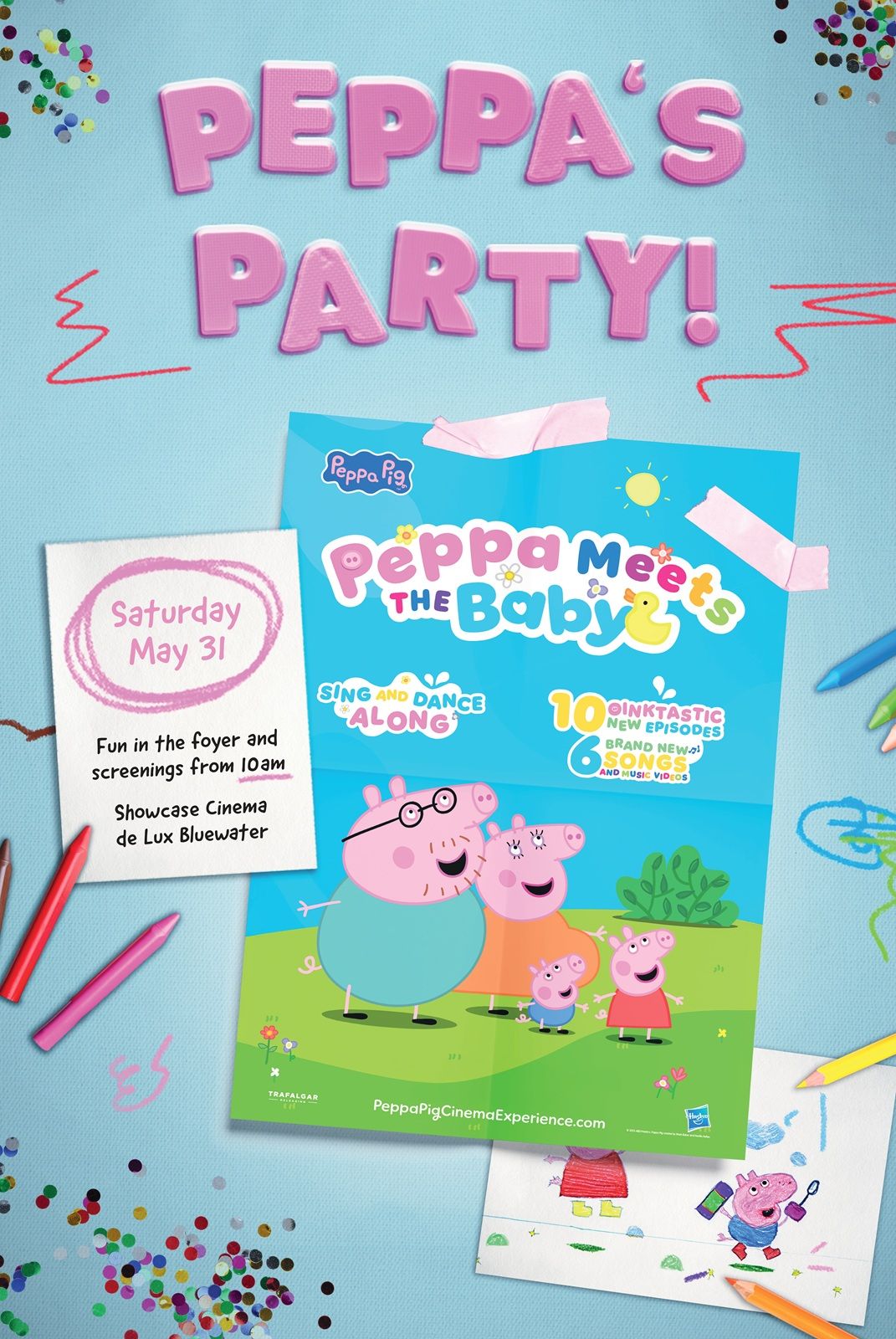 Peppa Meets the Baby Cinema Experience With Peppa Pig