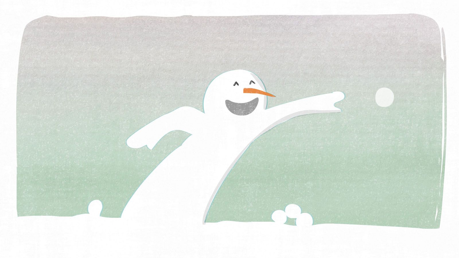 Premières Neiges : atelier cartes postales