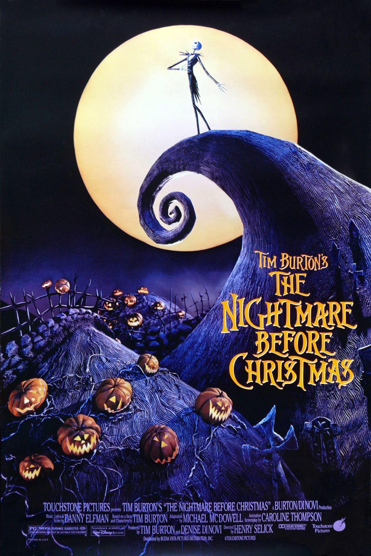 THE NIGHTMARE BEFORE CHRISTMAS  - Halloween Classics Oct. 23 - 31