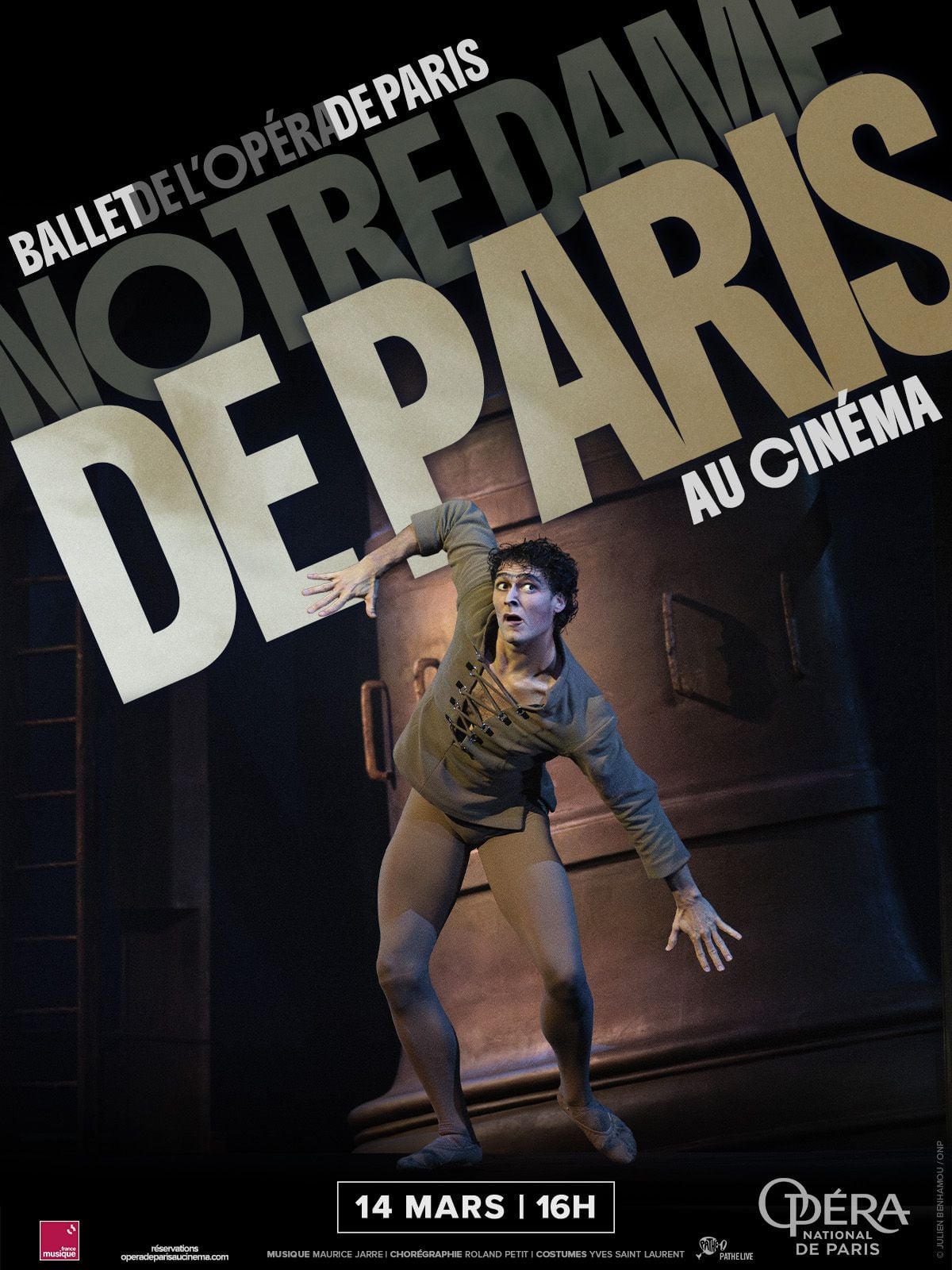 Ballet au cinéma - Notre-Dame de Paris| Dimanche 14 mars 2027 à 18h
