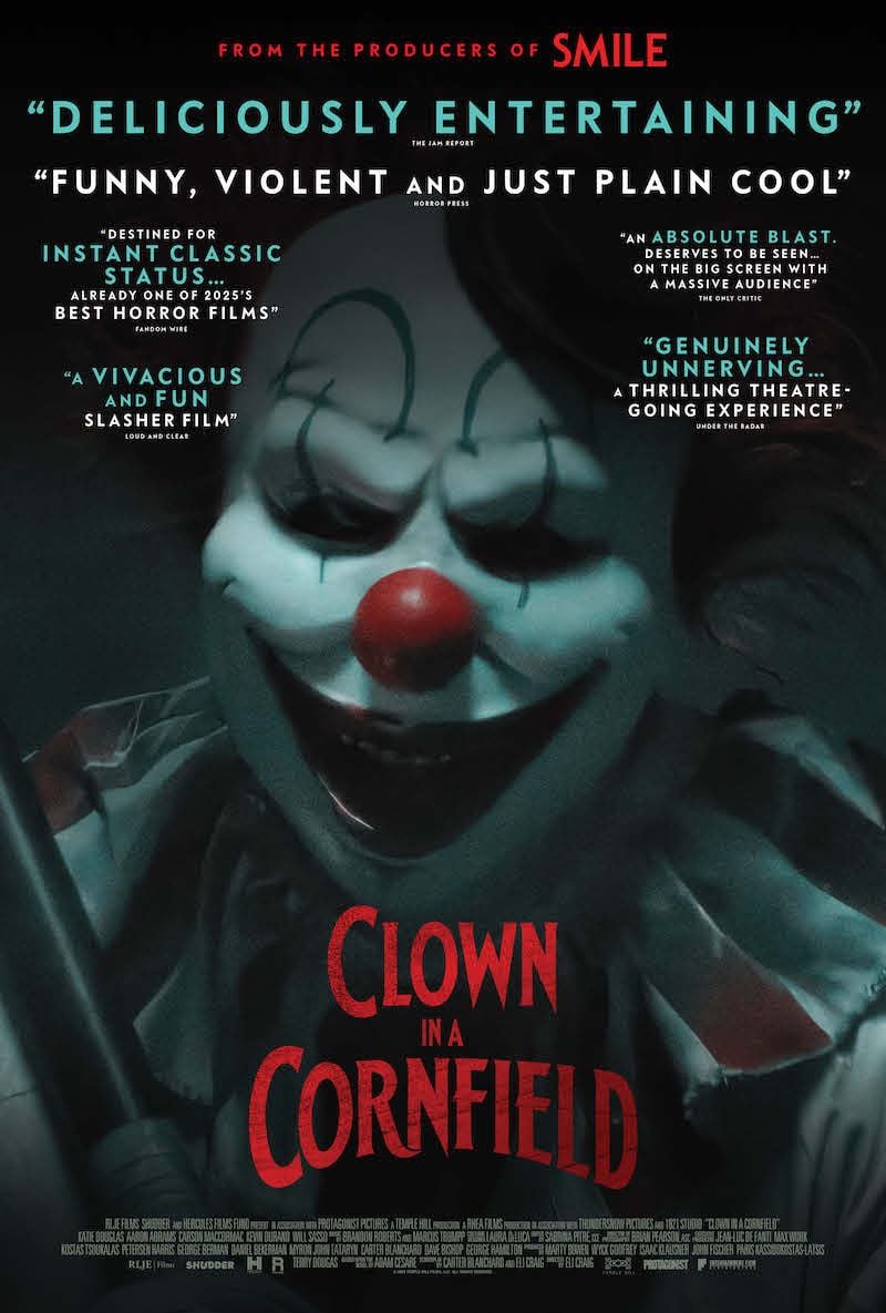 Clown in a Cornfield