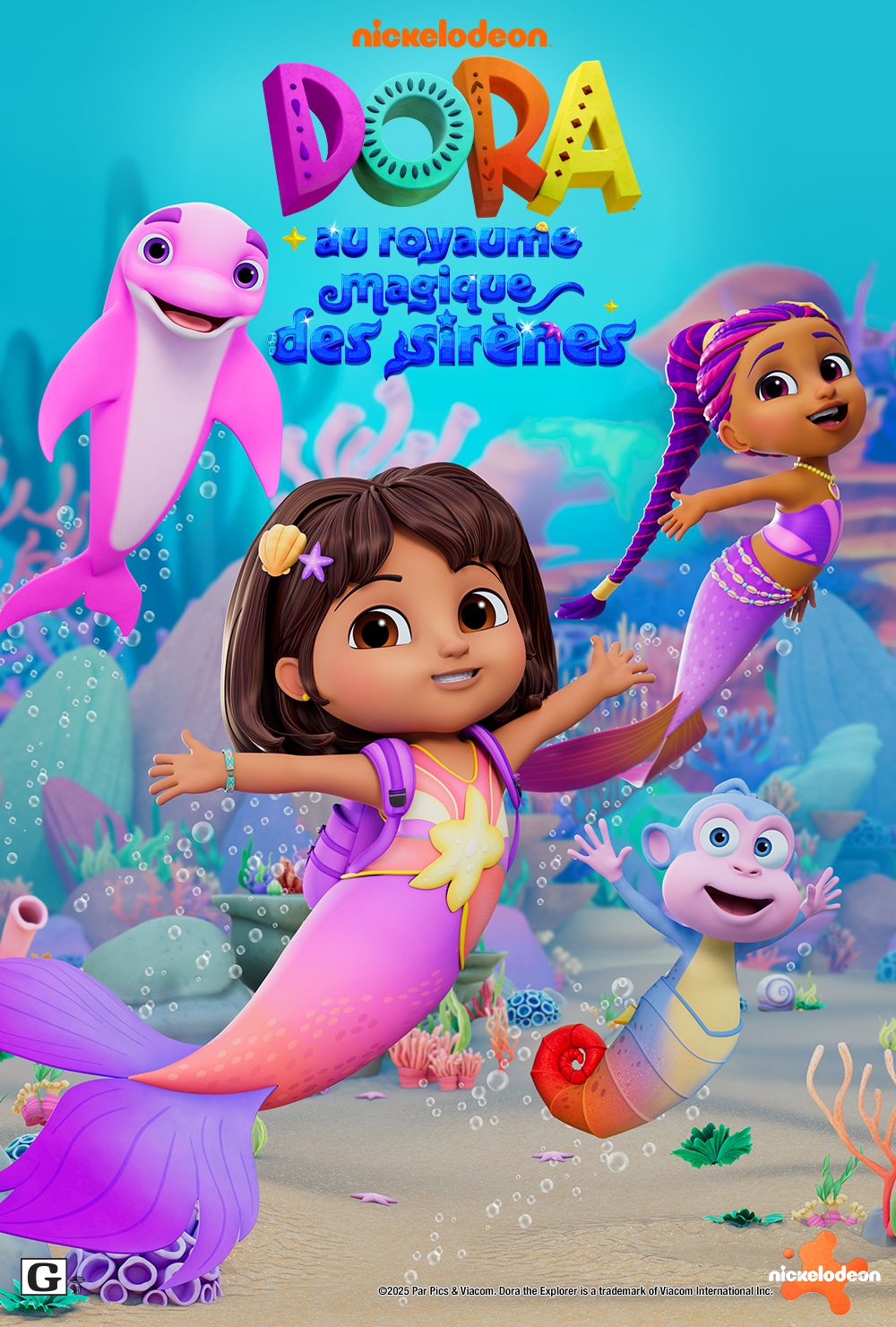 Dora au royaume magique des sirènes