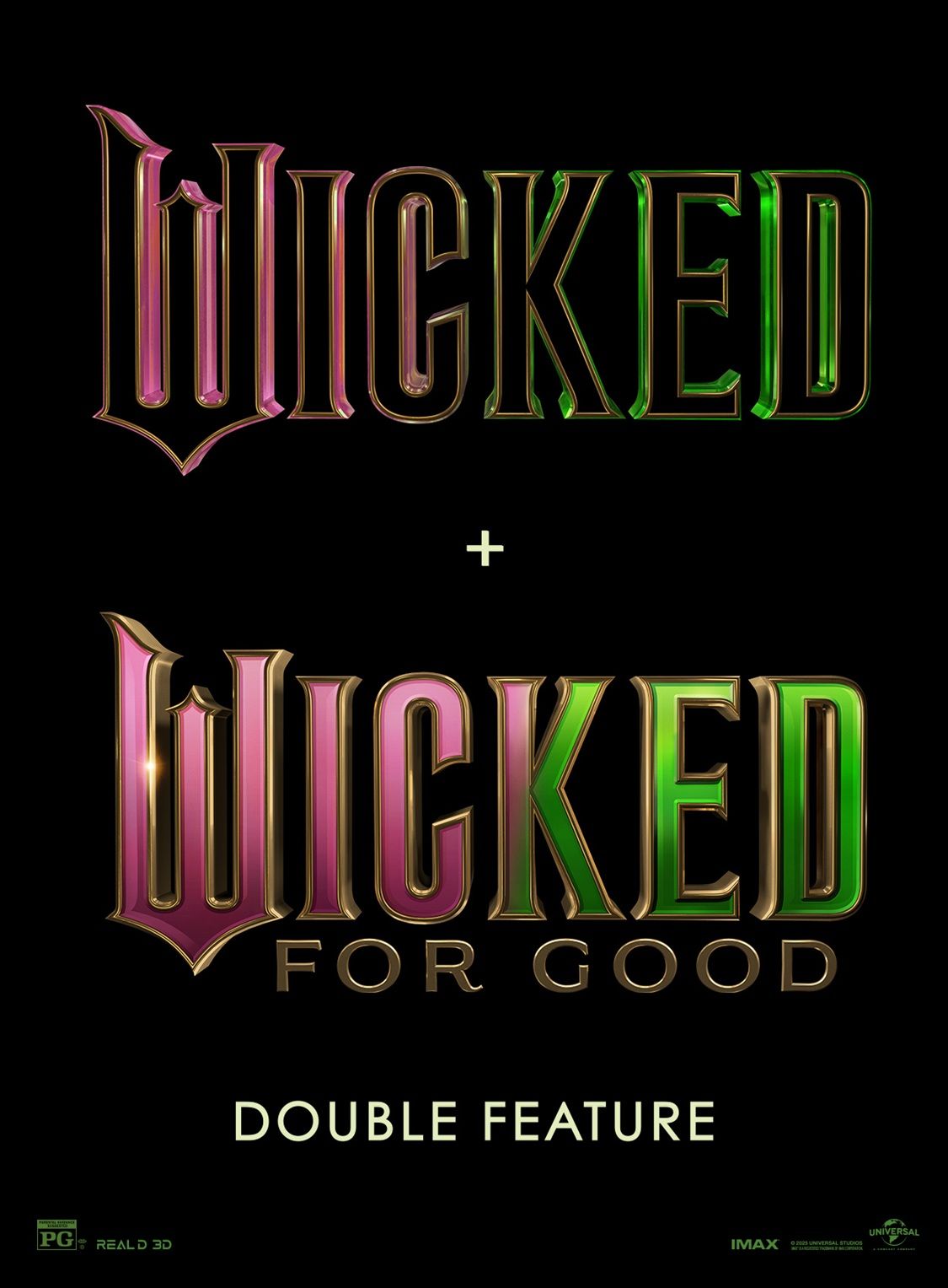 Wicked & Wicked: For Good Double Feature