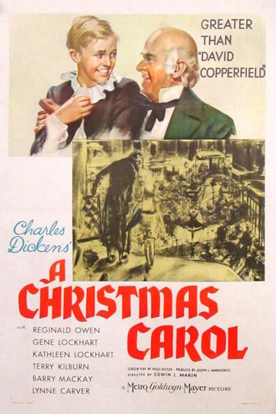 A Christmas Carol (1938)   (FREE part of our 6 Days of FREE Holiday Movies!  Showing in our 180-seat Balinese Theatre)