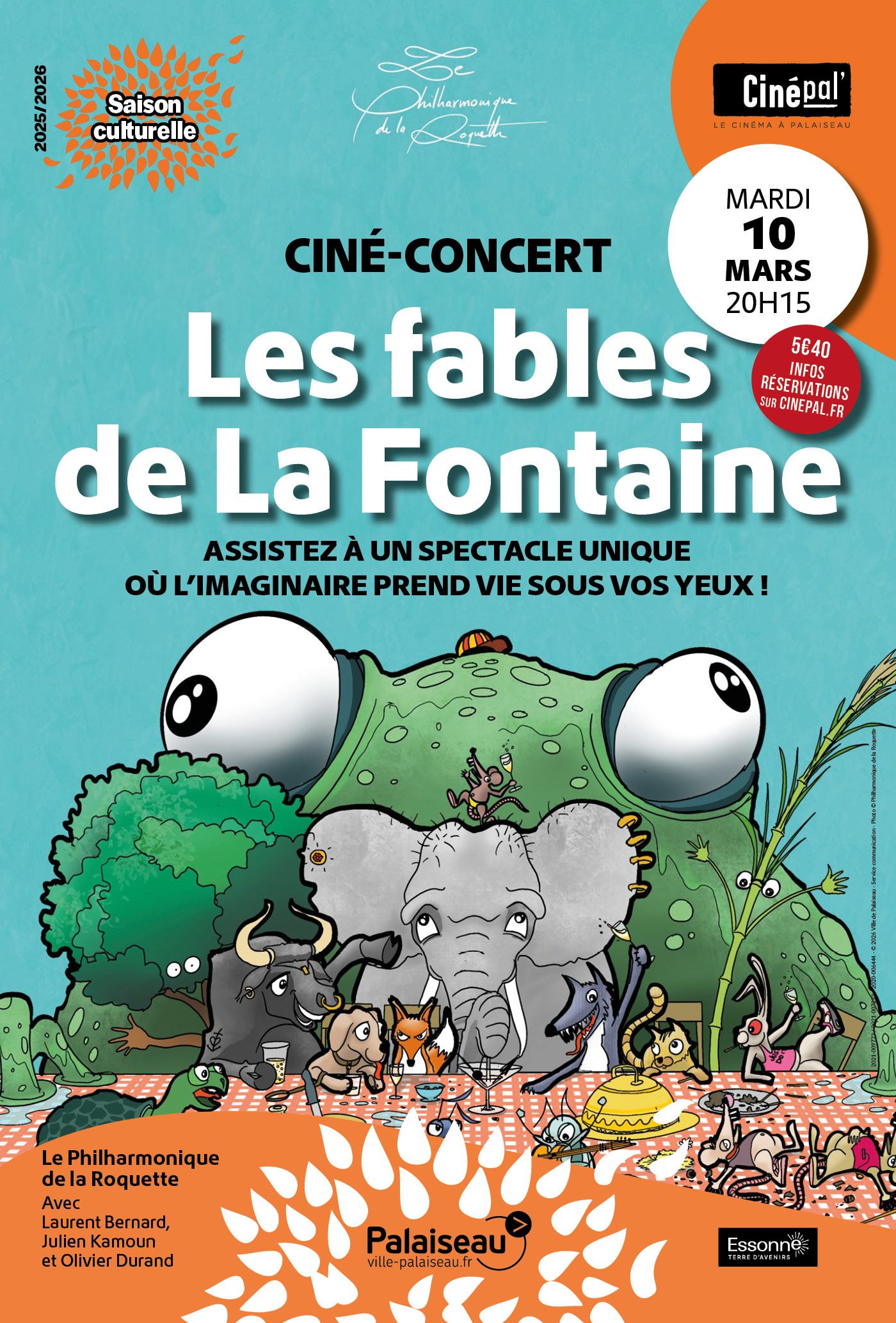 Ciné-Concert : Les Fables De La Fontaine