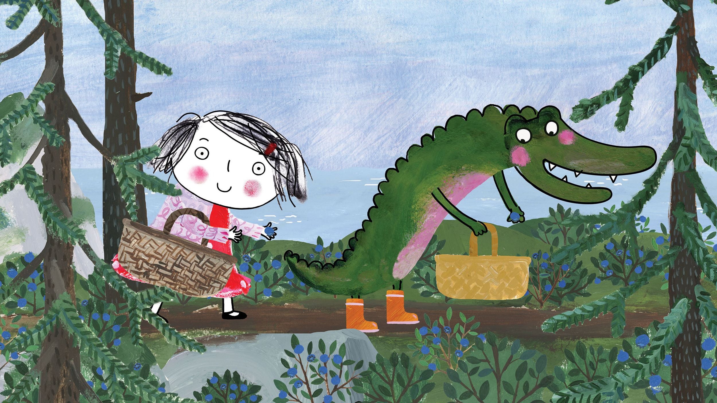 Rita et crocodile