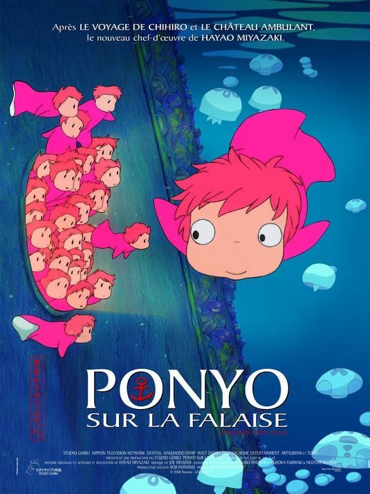 Ponyo Affiche Fr